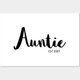 Auntie Pregnancy Announcement Posters and Art